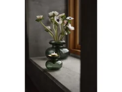Vaser & Urtepotteskjulere<Zone Vase/Lysestage Inu 11 x 10 cm Smoked Grey/Steel