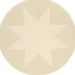 Juletekstiler<Ferm Living Vela Star Christmas Tree Blanket - Natural