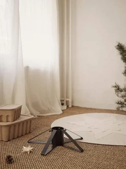 Juletekstiler<Ferm Living Vela Star Christmas Tree Blanket - Natural