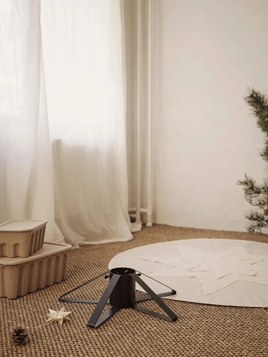 Juletekstiler<Ferm Living Vela Star Christmas Tree Blanket - Natural