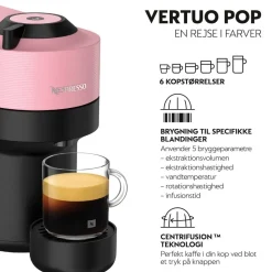 Kaffe & Te<Nespresso Vertuo Pop ENV90. P