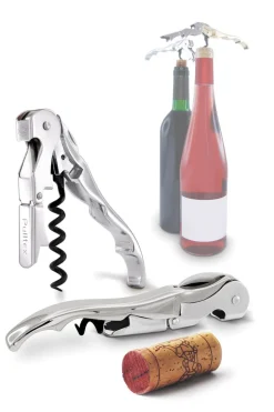 Bar & Vin<PULLTEX Vinåbner Pulltaps Classic silver m hylster