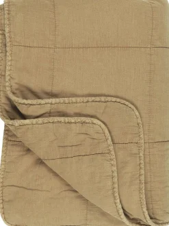 Plaider<Ib Laursen Vintage quilt Cafe creme