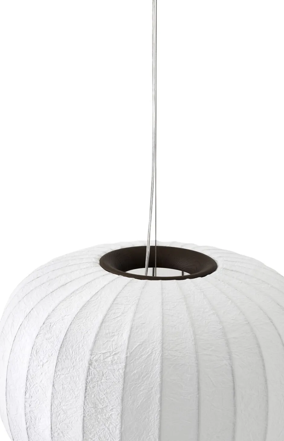 Pendler<Vipp 586 Paper pendant, dark oak