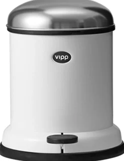 Badeværelsestilbehør<Vipp 13 pedalspand 4L White