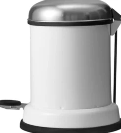 Badeværelsestilbehør<Vipp 14 pedalspand 8L White