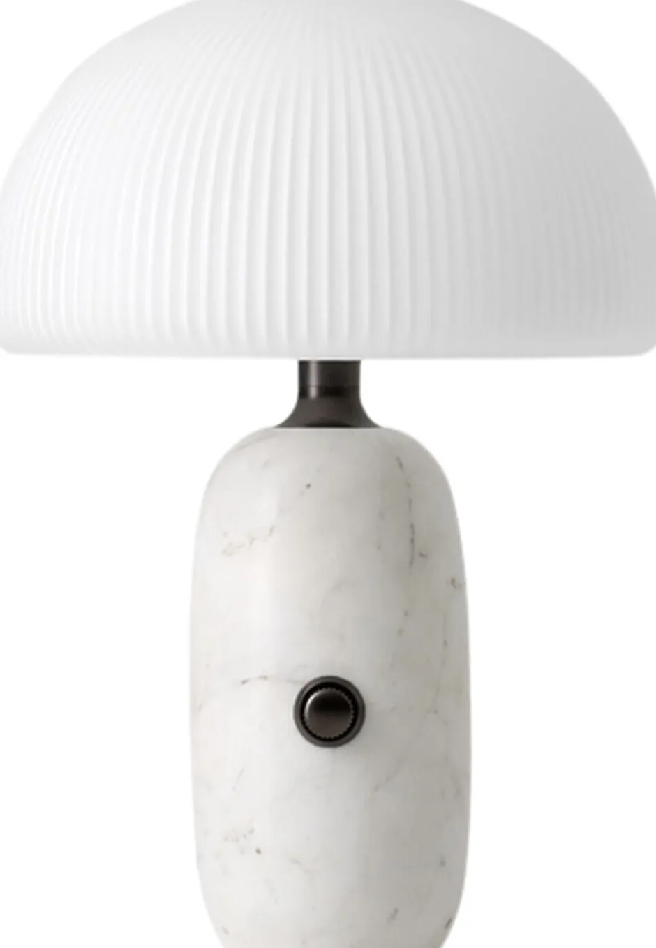 Trådløse Lamper<Vipp 591 Sculpture table lamp, Small, White