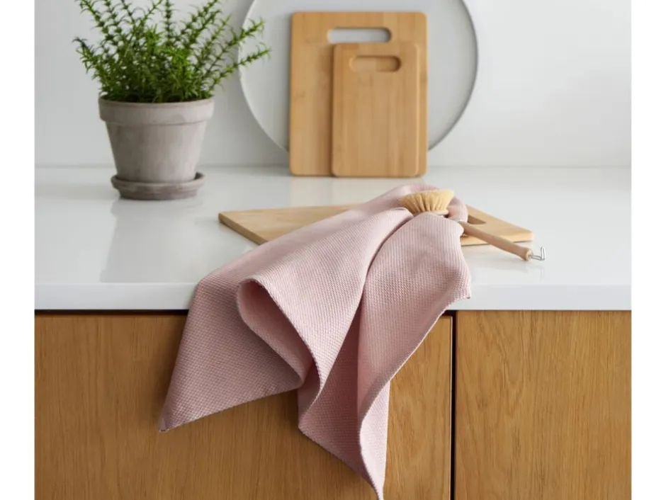 Tekstiler Til Køkkenet<Bastian Viskestykke Diamond 50x70 cm Rose Smoke