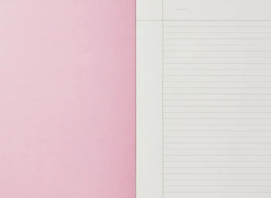 Kontorartikler<Notem VITA Softcover Notebook - Medium, New Green Grid