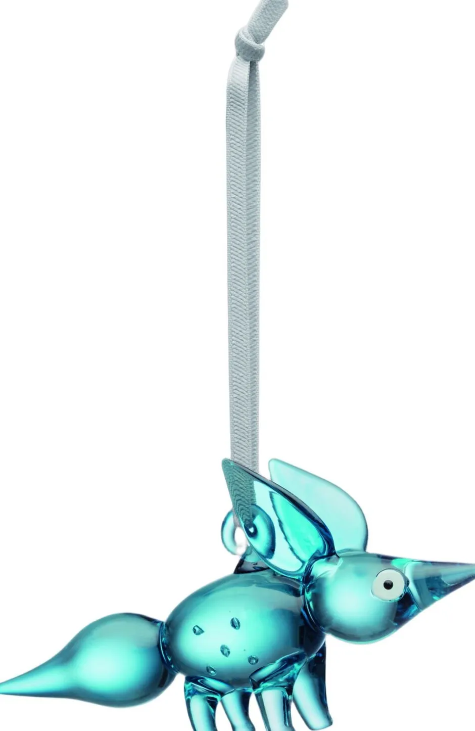 Figurer & Skulpturer|Juletræspynt<Iittala Vulpes orament stående 115mm blå