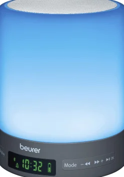 Elektronik<Beurer Wake-up Light med Bluetooth Højttaler WL 50