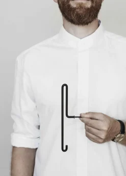 Knager & Knagerækker<Moebe Wall Hook Large Black