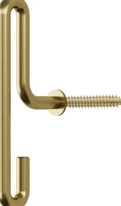 Knager & Knagerækker<Moebe Wall Hook, Matt Gold, Small x2