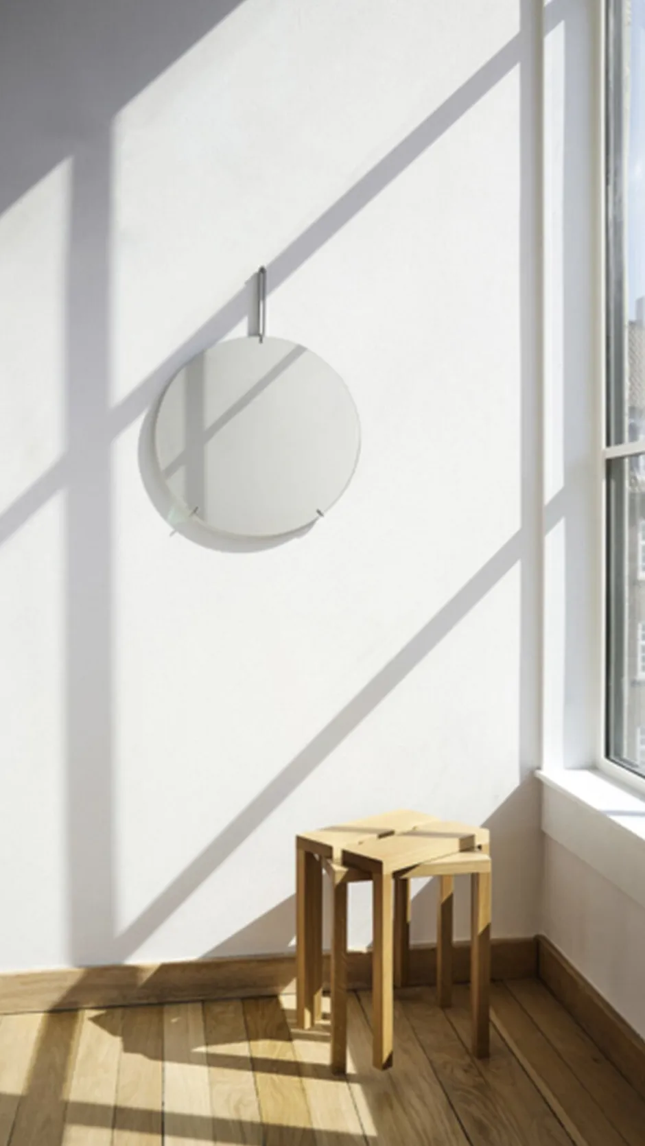 Spejle<Moebe Wall Mirror, Ã70, Chrom