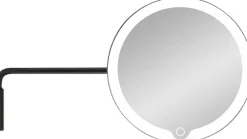 Spejle<Blomus Wall mounted LED Vanity Mirror -MODO- Black