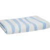 Håndklæder<Magasin du Nord Collection Wave beach towel powder blue/star white