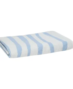 Håndklæder<Magasin du Nord Collection Wave beach towel powder blue/star white
