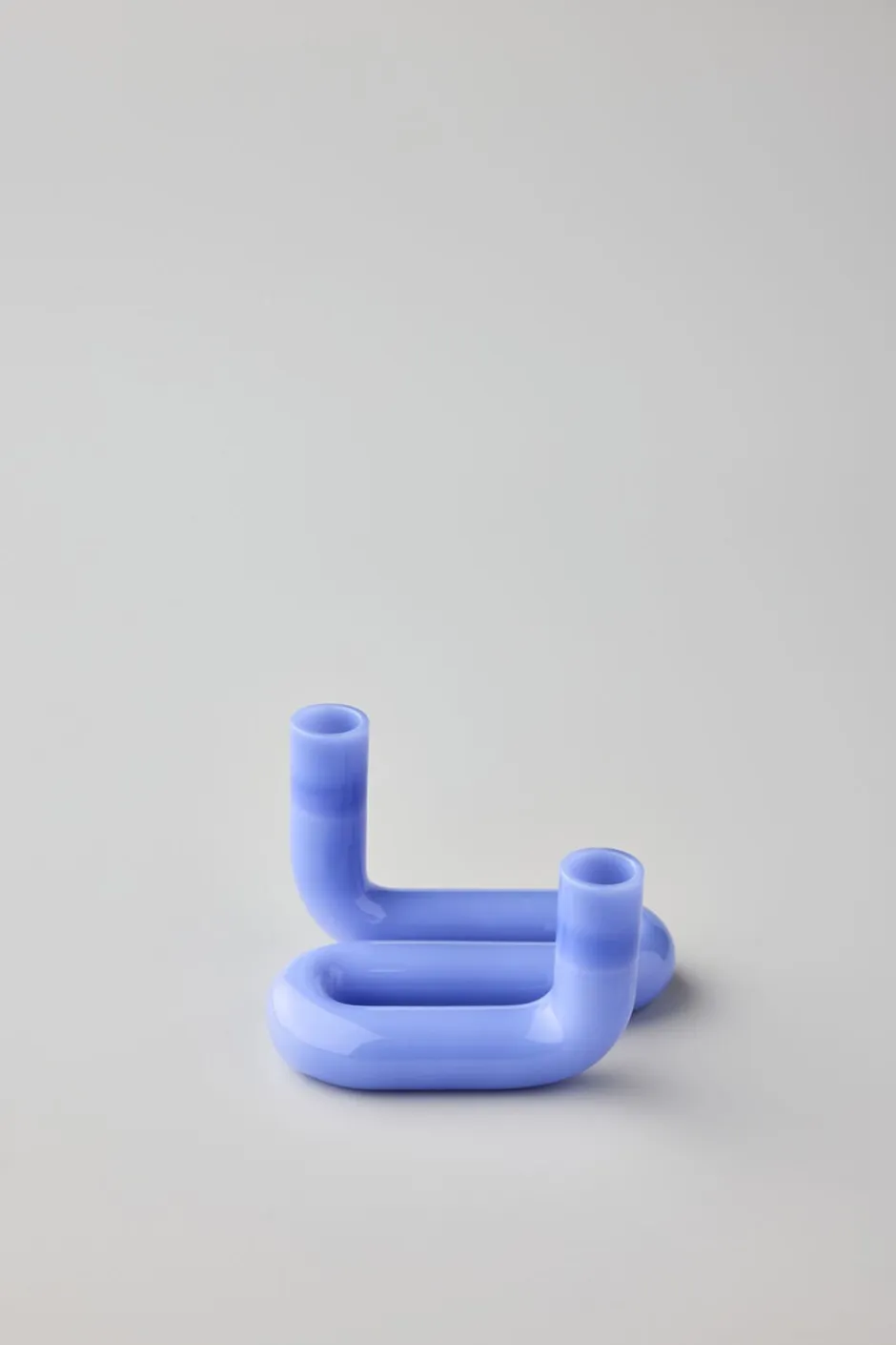 Lys & Lysestager<Studio About WAVE, MILK BLUE