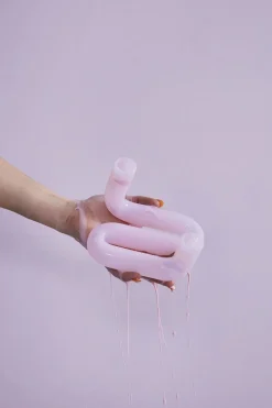Lys & Lysestager<Studio About WAVE, MILKY ROSE