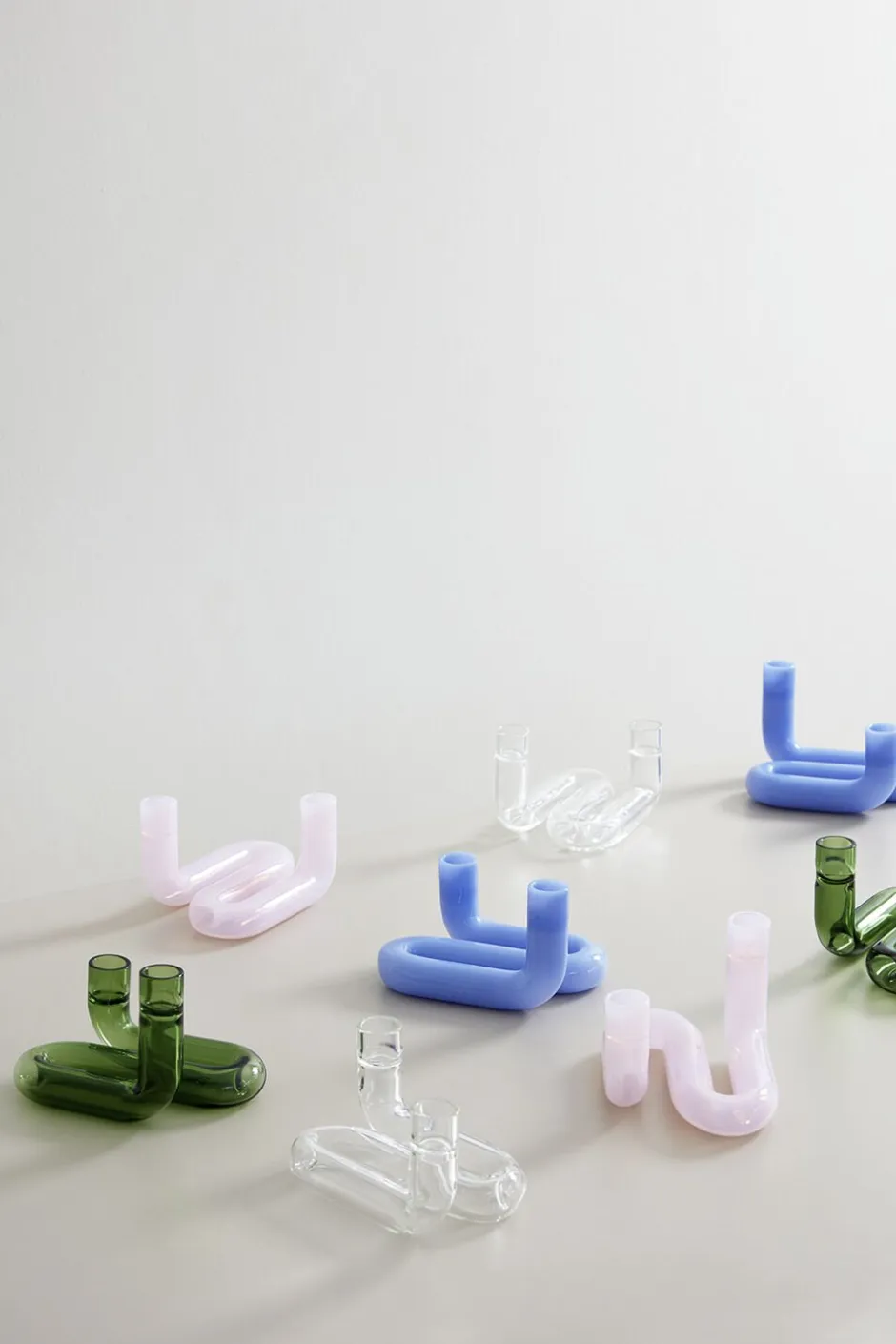 Lys & Lysestager<Studio About WAVE, MILKY ROSE