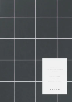 Bøger|Kontorartikler<Notem Weekly planner notesbog, mørk grøn