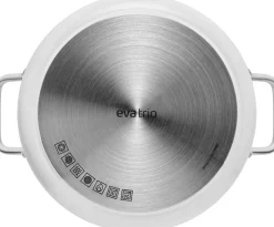 Gryder & Pander<Eva Trio White Line grydesæt 3 stk. 1,8 l 2,5 l 3,8 l keramisk Slip-L