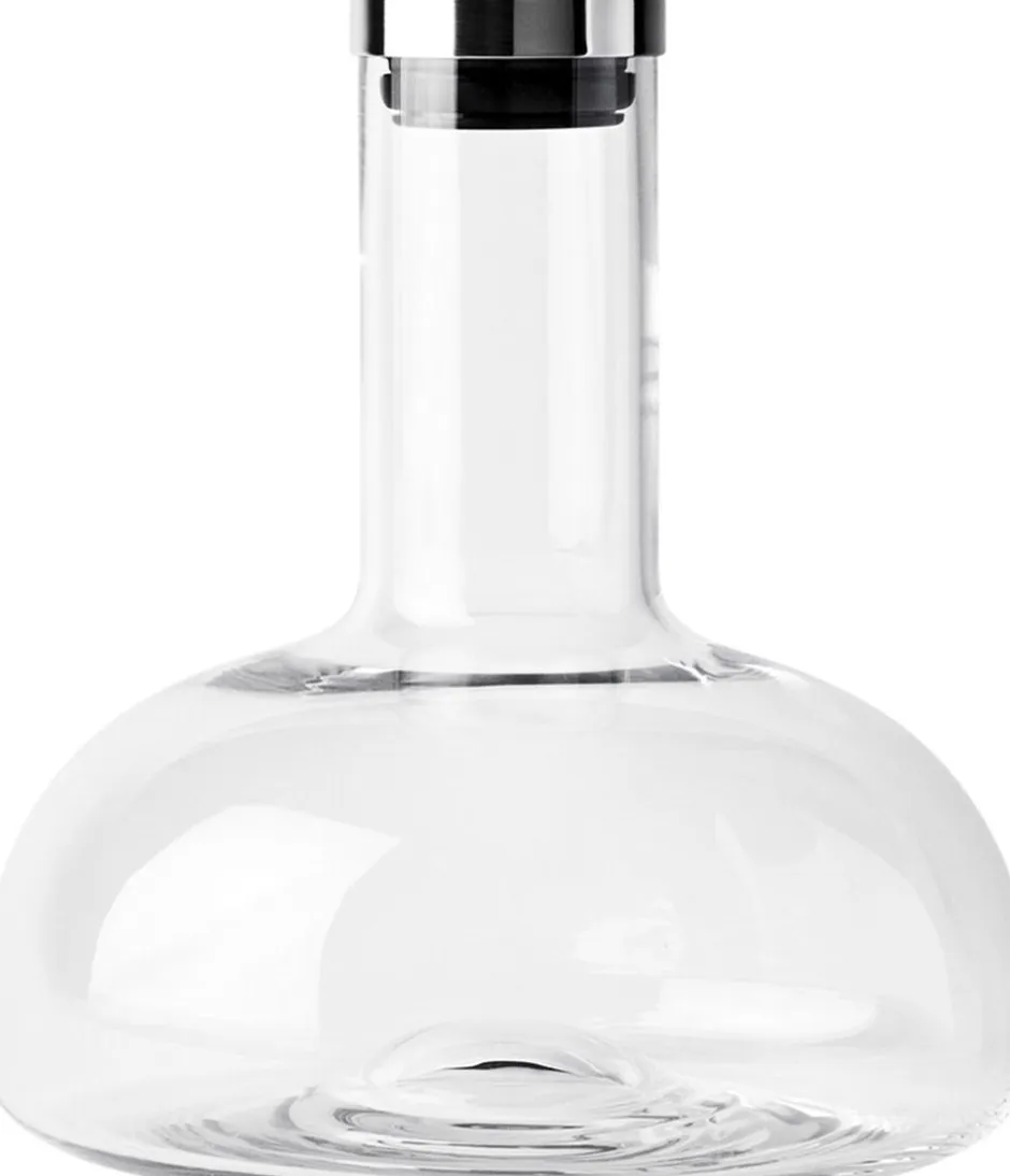 Bar & Vin<Audo Copenhagen Wine Breather, Clear/Steel