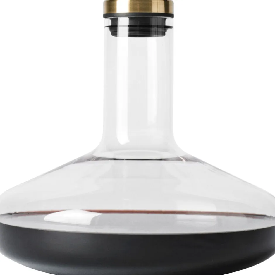Bar & Vin<Audo Copenhagen Wine Breather, Deluxe, Clear/Gold