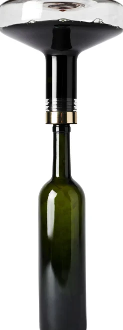 Bar & Vin<Audo Copenhagen Wine Breather, Deluxe, Clear/Gold
