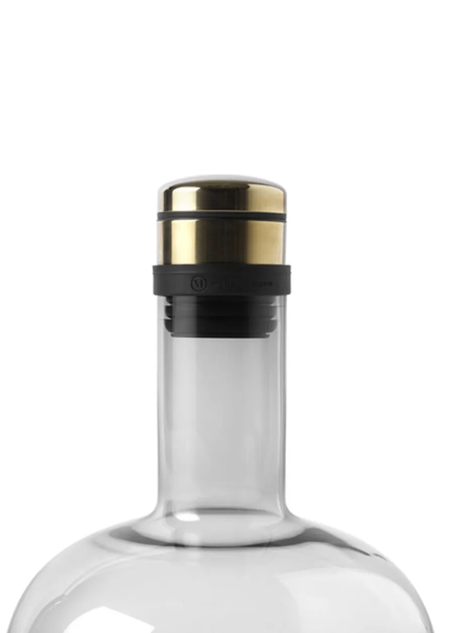 Bar & Vin<Audo Copenhagen Wine Breather, Deluxe, Clear/Gold