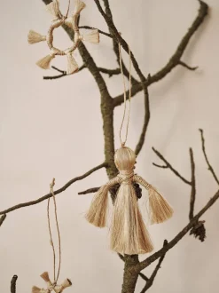Juletræspynt<Ferm Living Wing Angels - Set of 2 - Natural