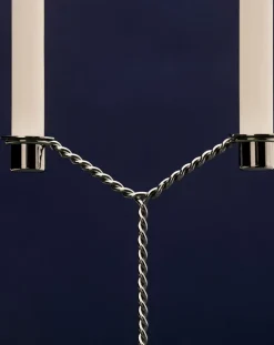 Lys & Lysestager<Hay Wire Candleholder-Mirror