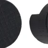 Knager & Knagerækker<Ekta Living Wood knot, Black, 2 pcs