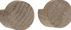 Knager & Knagerækker<Ekta Living Wood knot, Nature, 2 pcs