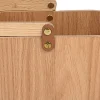 Tilbehør Til Bordet<Ekta Living Wood Tray Caddy, Oak, 12x23x10 cm