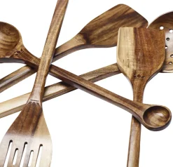 Køkkenartikler<DutchDeluxes Wooden Utensil Skimmer Spatula XL