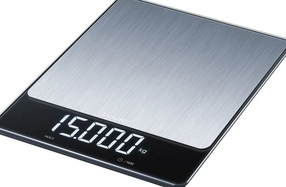 Bageartikler<Beurer XL Køkkenvægt KS 34 Stainless steel