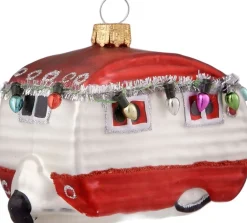Juletræspynt<Bungalow Xmas Ornament Caravan Scarlet