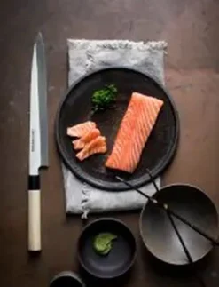 Køkkenknive & Sakse<BUNMEI Yanagi Sashimikniv 27 cm enkelslebet