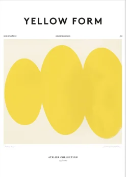 Plakater & Rammer<Poster & Frame Yellow Form
