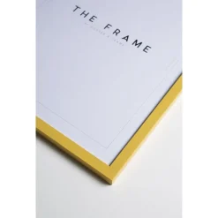 Plakater & Rammer<Poster & Frame Wood Yellow