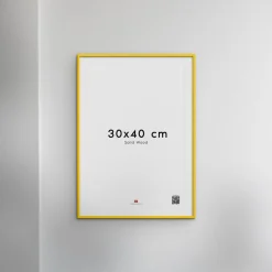 Plakater & Rammer<Poster & Frame Wood Yellow