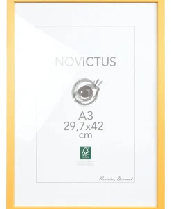 Plakater & Rammer<Poster & Frame Wood Yellow